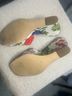 Nine West Floral Multi Color Wedges Size 7 - photo 4