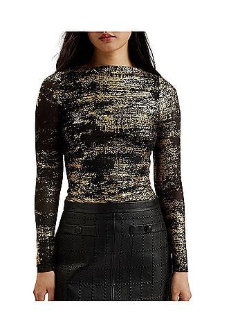 Ted Baker London Long Sleeve Top (view 1)