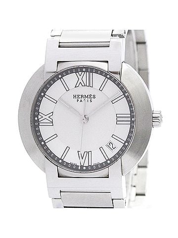 Hermès HERMES Nomade Stainless Steel Auto Quartz Mens Watch NO1.710 Polished (view 1)