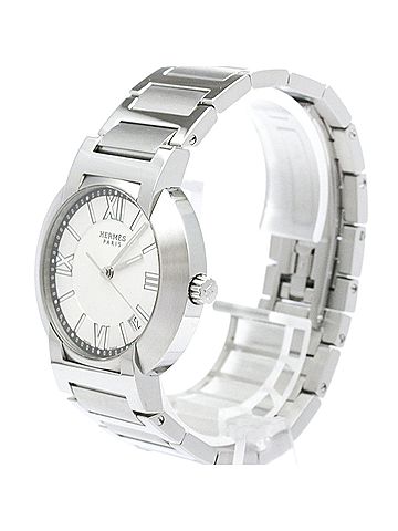 Hermès HERMES Nomade Stainless Steel Auto Quartz Mens Watch NO1.710 Polished (view 2)