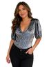 Free People Blue Gray Bodysuit Size XL - photo 1
