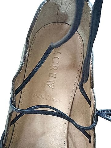 J.Crew Lace Up flat Flats (view 2)