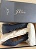 J.Crew 100% Leather Floral Blue Flats Size 6 1/2 - photo 4