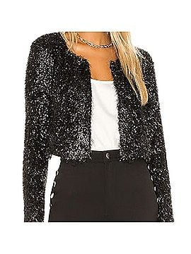 BCBGeneration metallic crop jacket Jacket (view 1)