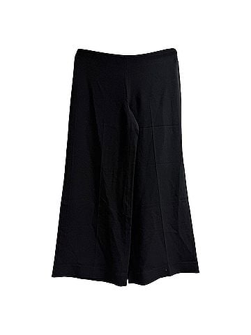 Theory Theory Cropped Pants in Black Acetate (view 1)