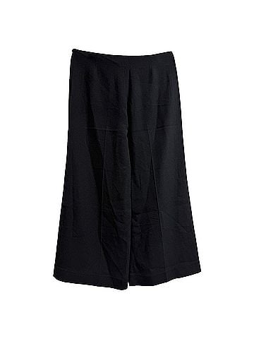 Theory Theory Cropped Pants in Black Acetate (view 2)