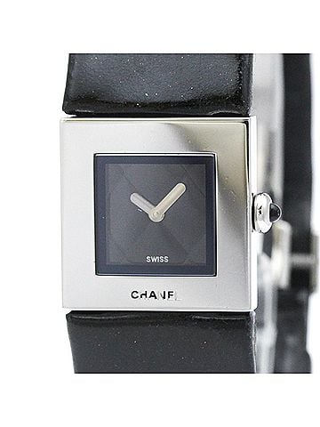 Chanel CHANEL Matelasse Steel Leather Quartz Ladies Watch H0116 Polished (view 1)