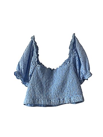 Crown & Ivy Short Sleeve Blouse (view 2)