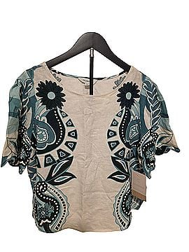 Calligraphie Short Sleeve Blouse (view 1)