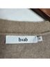 b+ab Color Block Tan Brown Cardigan Size S - photo 3