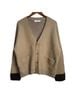 b+ab Color Block Tan Brown Cardigan Size S - photo 1