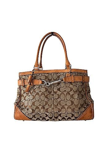 Coach coach Leather Tote (view 1)