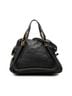 Chloé 100% Leather Black Medium Pebbled Leather Paraty Satchel One size - photo 1