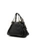 Chloé 100% Leather Black Medium Pebbled Leather Paraty Satchel One size - photo 3