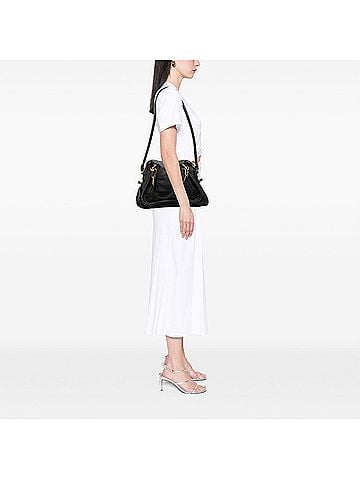Chloé Medium Pebbled Leather Paraty Satchel (view 2)