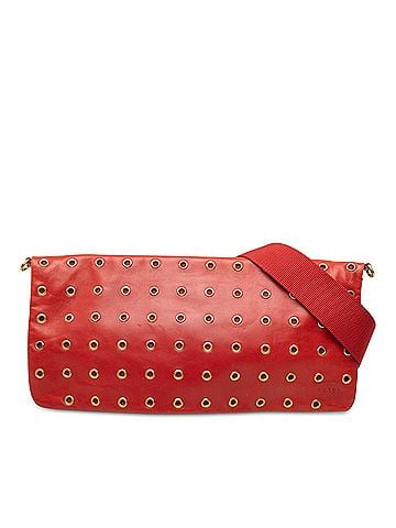 Prada Nappa Grommet Shoulder Bag (view 1)