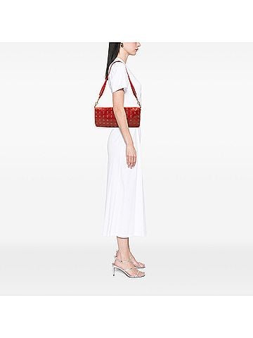 Prada Nappa Grommet Shoulder Bag (view 2)