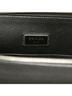 Prada 100% Leather Black Saffiano Logo Clutch One size - photo 7