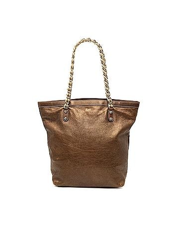 Gucci Metallic Calfskin Capri Chain Tote (view 1)