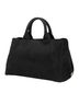 Prada 100% Canvas Black Canvas Canapa Logo Tote One size - photo 3