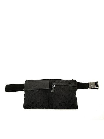 Gucci GG Canvas Double Pocket Belt Bag (view 1)