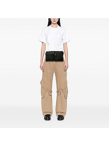 Gucci GG Canvas Double Pocket Belt Bag (view 2)