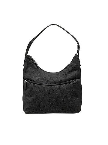 Gucci GG Denim Shoulder Bag (view 1)