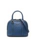 Gucci 100% Leather Blue Mini Microguccissima Dome Satchel One size - photo 1