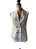 Edit By Nine Sleeveless Double-Breasted Vest Tank Top - photo 1
