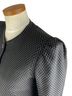 Armani Collezioni Solid Graphic Black Brown Blazer Size 6 - photo 7