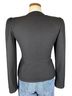 Armani Collezioni Solid Graphic Black Brown Blazer Size 6 - photo 2