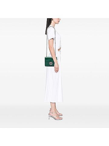 Gucci Small Patent Interlocking G Crossbody (view 2)