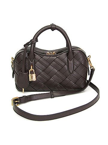 Stella McCartney Stella McCartney Rider Crossbody Bag Women's Polyester Handbag,Shoulder Bag Dark Brown (view 1)