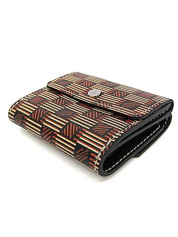 Moreau Moreau Men,Women Leather Wallet (tri-fold) Beige,Brown (view 2)