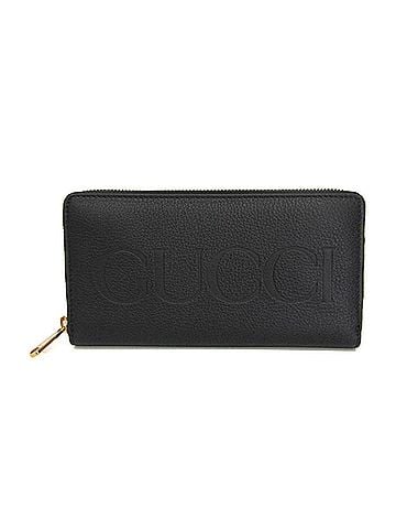 Gucci Gucci Logo 658691 Men,Women Leather Long Wallet (bi-fold) Black (view 1)