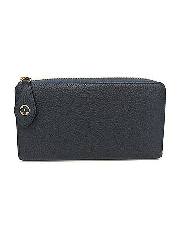 Louis Vuitton Louis Vuitton Comet Wallet Japan Exclusive M68582 Women's Taurillon Leather Long Wallet (bi-fold) Navy Blue (view 1)