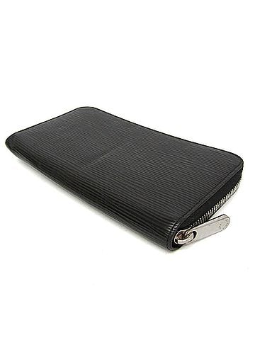 Louis Vuitton Louis Vuitton Epi Zippy Wallet M61857 Men,Women Epi Leather Long Wallet (bi-fold) Noir (view 2)