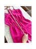 Amanda Uprichard 100% Polyester Solid Pink Jumpsuit Size M - photo 11