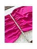 Amanda Uprichard 100% Polyester Solid Pink Jumpsuit Size M - photo 9