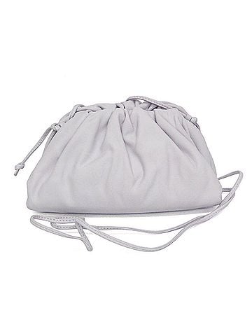 Bottega Veneta Bottega Veneta Mini The Pouch 585852 Women's Leather Shoulder Bag White (view 1)