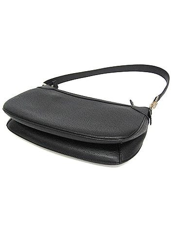 Salvatore Ferragamo Salvatore Ferragamo AF-21 4379 Women's Leather Shoulder Bag Black (view 2)