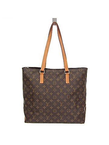 Louis Vuitton Louis Vuitton Monogram Cabas Mezzo M51151 Men,Women Tote Bag Brown (view 1)