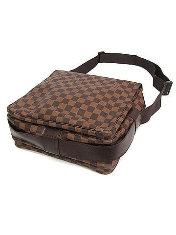 Louis Vuitton Louis Vuitton Damier Naviglio N45255 Men,Women Shoulder Bag Ebene (view 2)