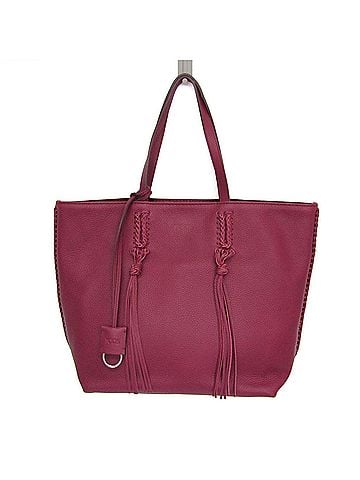 Tod's Tod's Gypsy Women's Leather Tote Bag Purple (view 1)