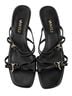 VANELi Black Sandals Size 8 1/2 - photo 1