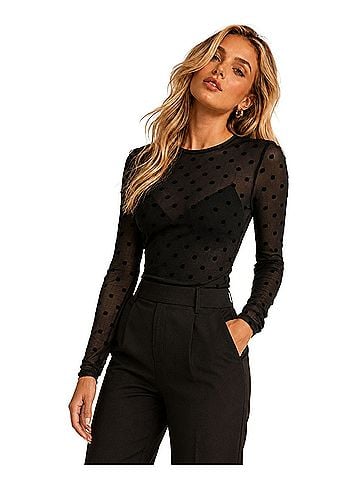 Alice + Olivia Long Sleeve Blouse (view 1)