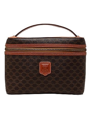Céline Macadam Coated Canvas Vanity Bag (view 1)