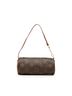 Louis Vuitton 100% Coated Canvas Brown Monogram Papillon Pochette One size - photo 1