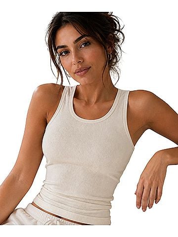 SKIMS Sleeveless T-Shirt (view 1)