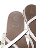 FitFlop Brown White Sandals Size 9 - photo 2